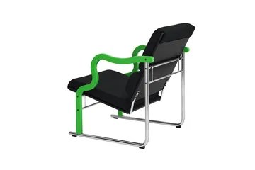 Experiment 501 loungefåtölj - Green-black - Hem