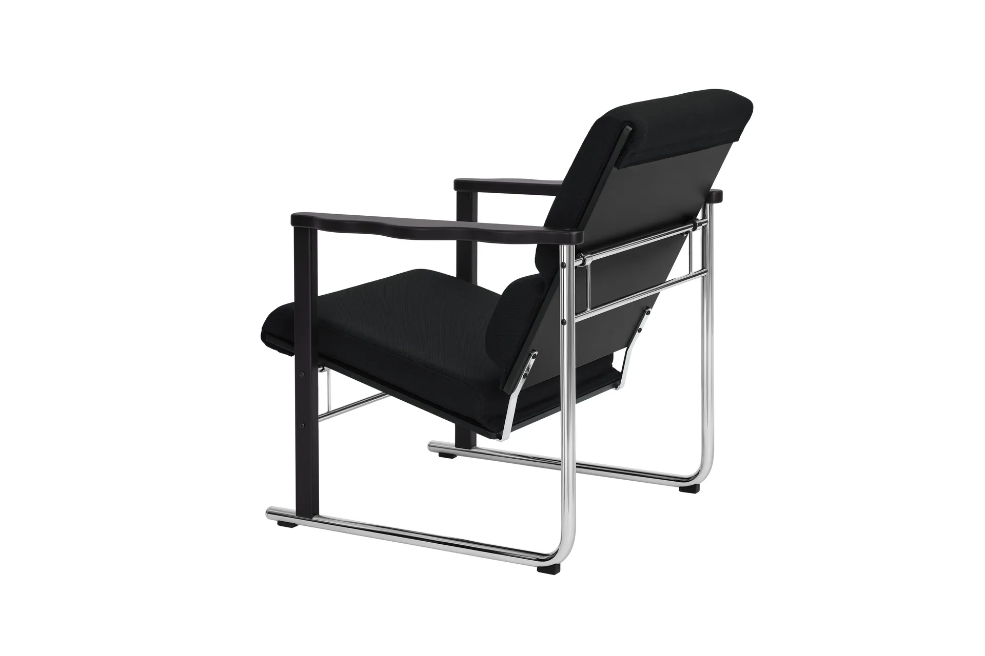 Experiment 502 loungefåtölj, Black-black Hem