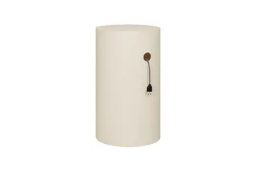 Hide piedestal Ø38x68 cm - Light ivory textured - Hem
