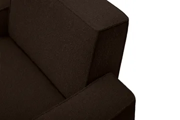 Hunk loungefåtölj med armstöd - Chocolate - Hem
