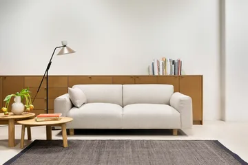 Koti 2-sits soffa 200 cm - Eggshell - Hem