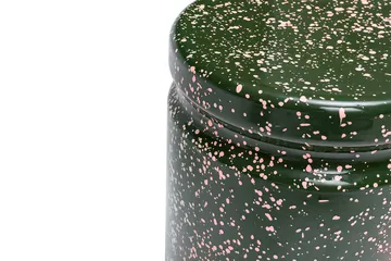 Last pall Ø32x44 cm - Green-pink splatter - Hem