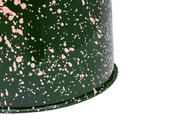 Last pall Ø32x44 cm - Green-pink splatter - Hem