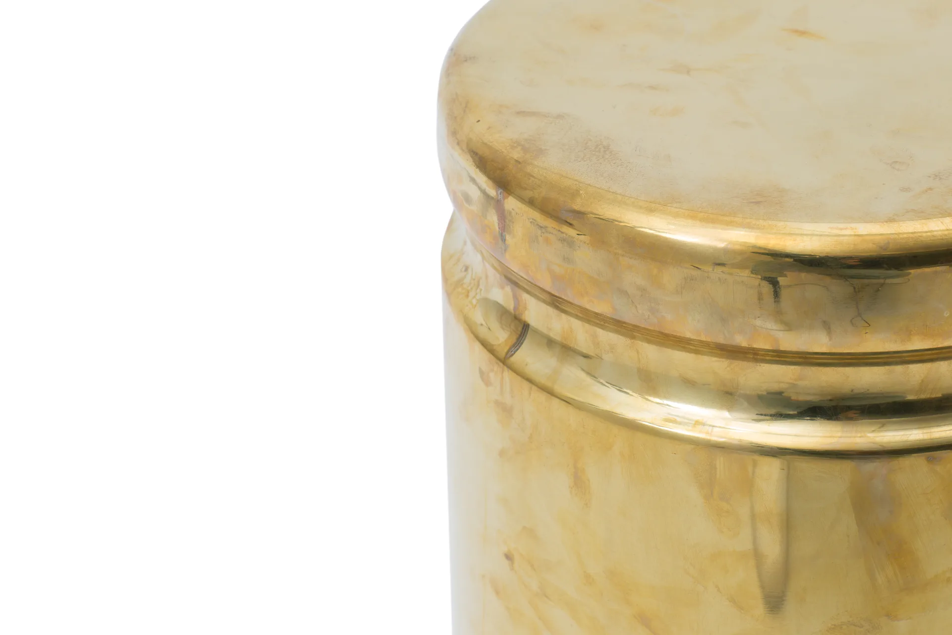 Last rund pall Ø32x44 cm, Brass Hem