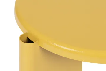 Lolly sidobord 56 cm - Ochre yellow gloss - Hem