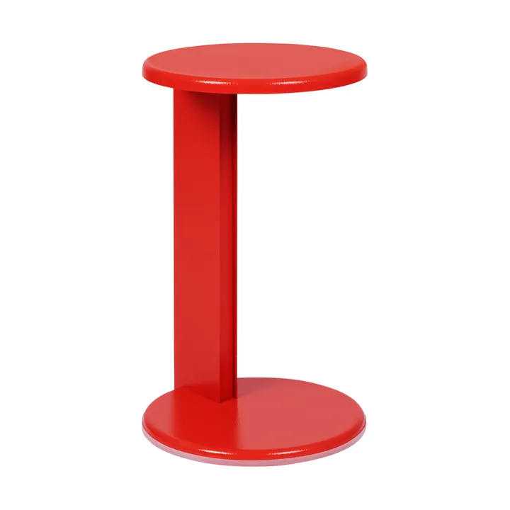 Lolly sidobord 56 cm - Traffic red gloss - Hem