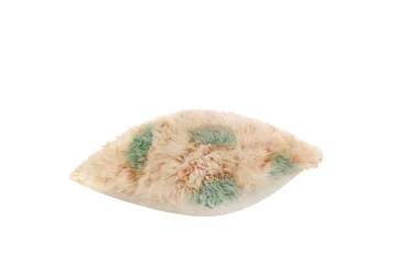 Monster kudde Medium 50x50 cm - Turquoise-peach - Hem