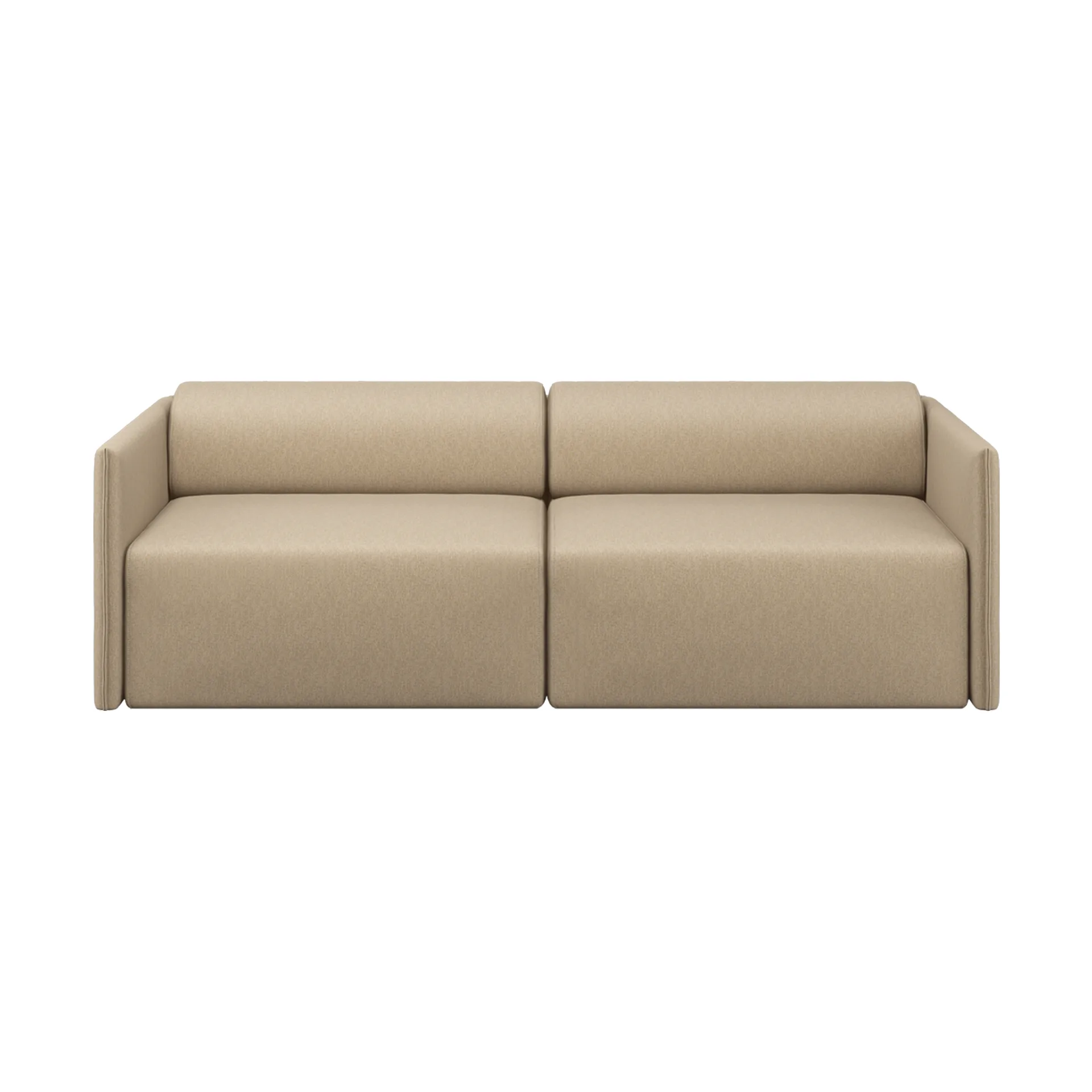Palo Block 2-sits soffa Low 200 cm, Beige Hem