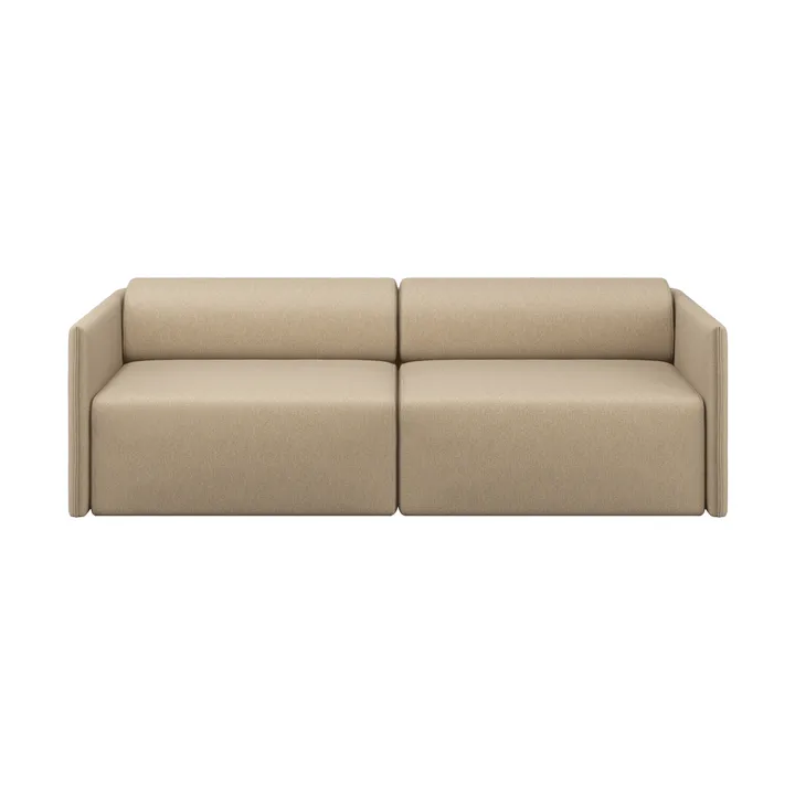 Palo Block 2-sits soffa Low 200 cm - Beige - Hem