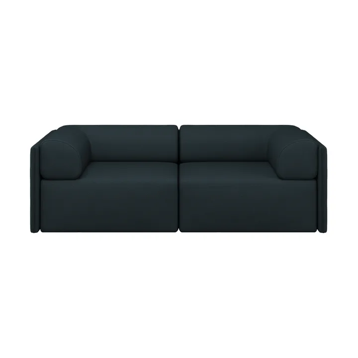 Palo Block 2-sits soffa med armstöd Low 200 cm - Pine - Hem
