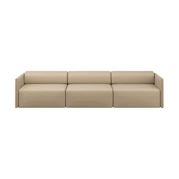 Palo Block 3-sits soffa Low 295 cm - Beige - Hem