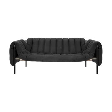 Puffy 2,5-sits soffa 205 cm - Anthracite-black grey - Hem