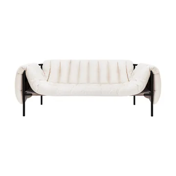 Puffy 2,5-sits soffa 205 cm - Natural-black grey - Hem