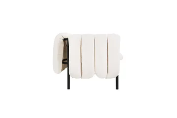 Puffy 2,5-sits soffa 205 cm - Natural-black grey - Hem