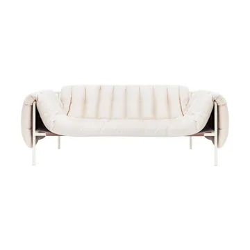 Puffy 2,5-sits soffa 205 cm - Natural-cream - Hem