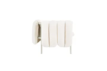 Puffy 2,5-sits soffa 205 cm - Natural-cream - Hem