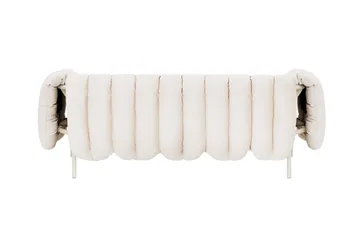 Puffy 2,5-sits soffa 205 cm - Natural-cream - Hem