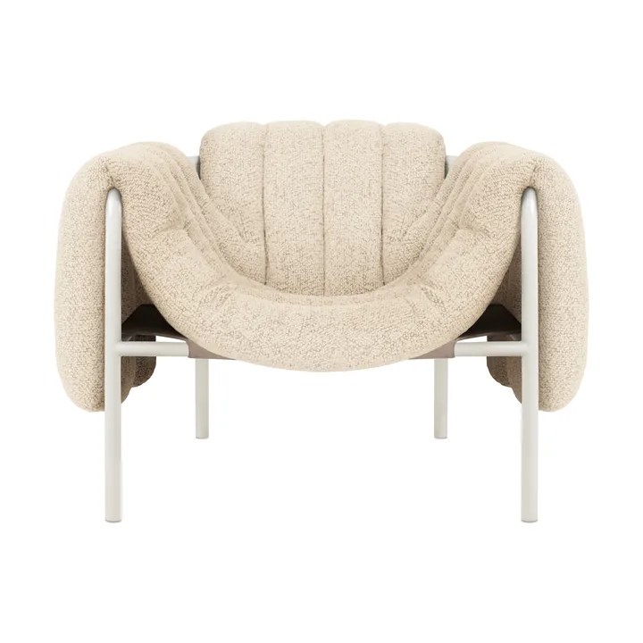Puffy loungefåtölj - Eggshell-cream - Hem