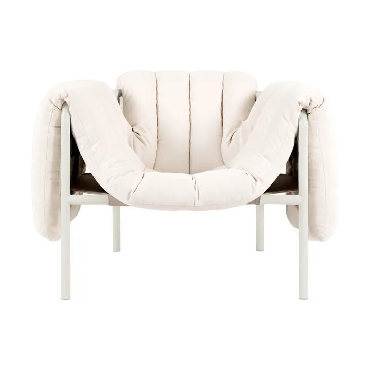 Puffy loungefåtölj - Natural-cream - Hem