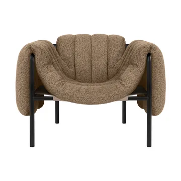 Puffy loungefåtölj - Sawdust-black grey - Hem