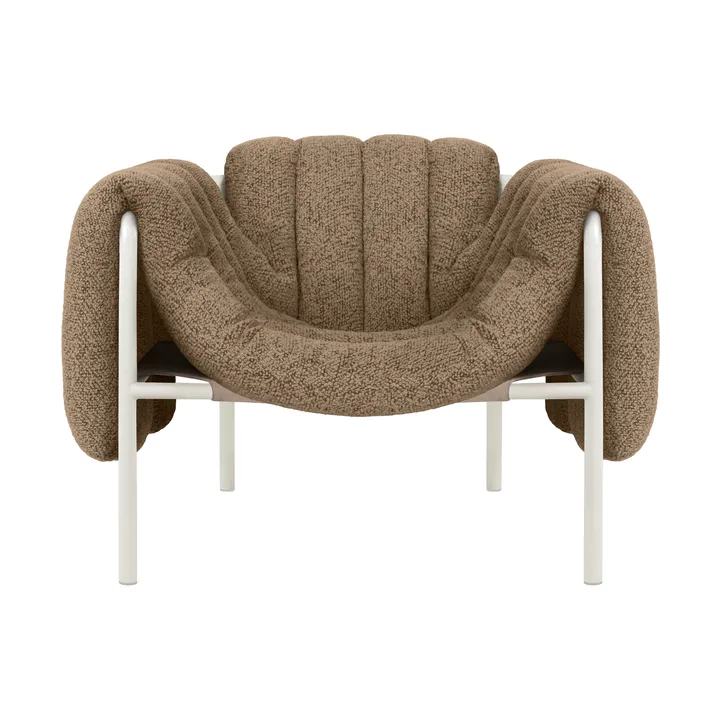 Puffy loungefåtölj - Sawdust-cream - Hem