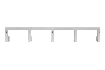 Tig Quintuple krok 115 cm - Borstad aluminium - Hem