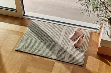Löype dörrmatta - breezy beige, 60x85 cm - Heymat