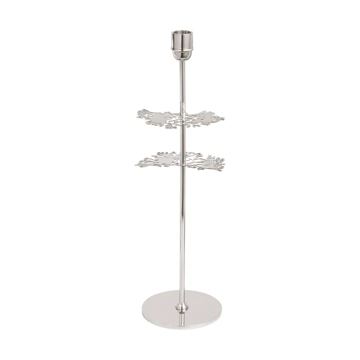 Hilke X Mumin No.2 ljusstake - Förnicklad mässing - Hilke Collection