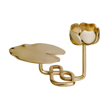 Ninfea No.1 ljusstake - Mässing - Hilke Collection