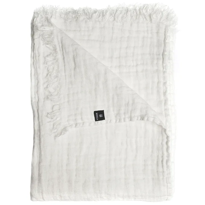 Hannelin pläd 130x170 cm - White-white - Himla