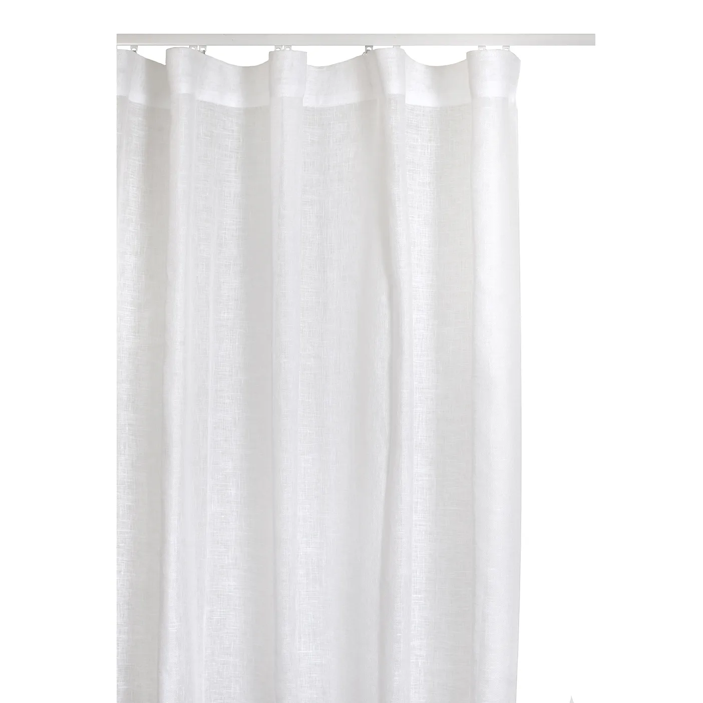 Skylight gardin med veckband 140x290 cm, Vit Himla