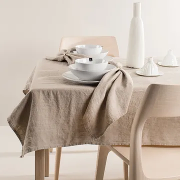 Sunshine bordsduk natural (beige) - 140x330 cm - Himla