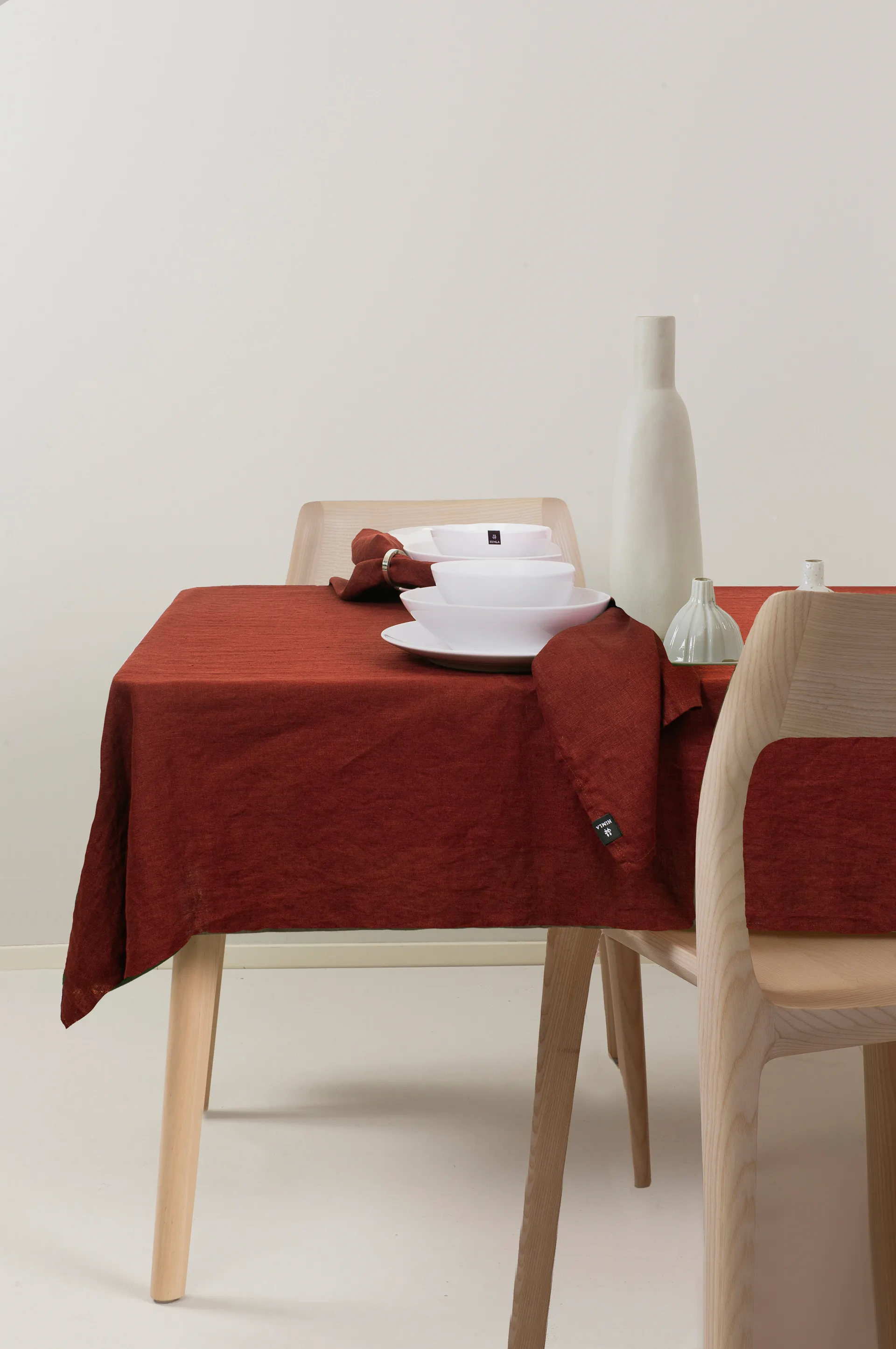 Sunshine duk 140x330 cm, Lingonberry (röd) Himla