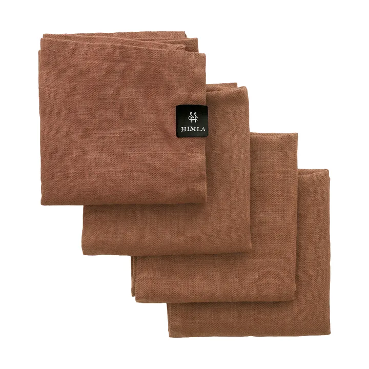 Sunshine servett 4-pack - Grounded, 45x45 cm - Himla