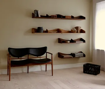 Hulsø Shelf vägghylla - Oak dark oil - House of Finn Juhl