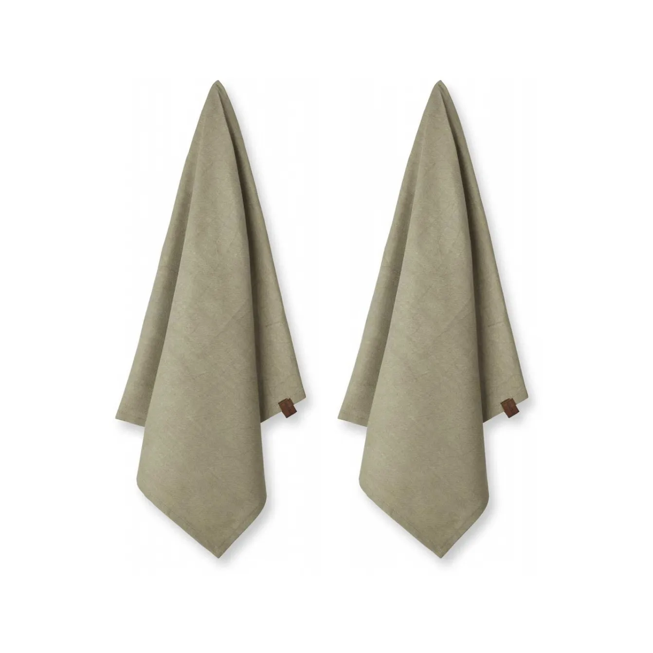 Humdakin ekologisk kökshandduk 45x70 cm 2-pack, Oak  Humdakin