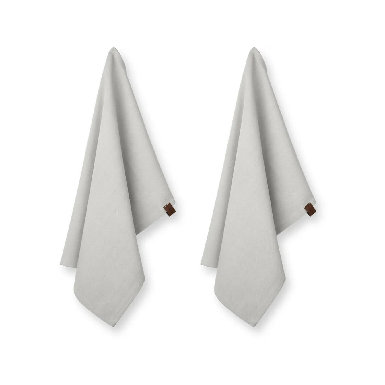 Humdakin ekologisk kökshandduk 45x70 cm 2-pack, Stone Humdakin