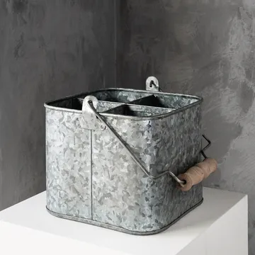 Humdakin zink bucket förvaringslåda - 25x25 cm - Humdakin