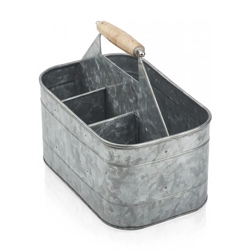 Humdakin zink bucket förvaringslåda, 30x20 Humdakin