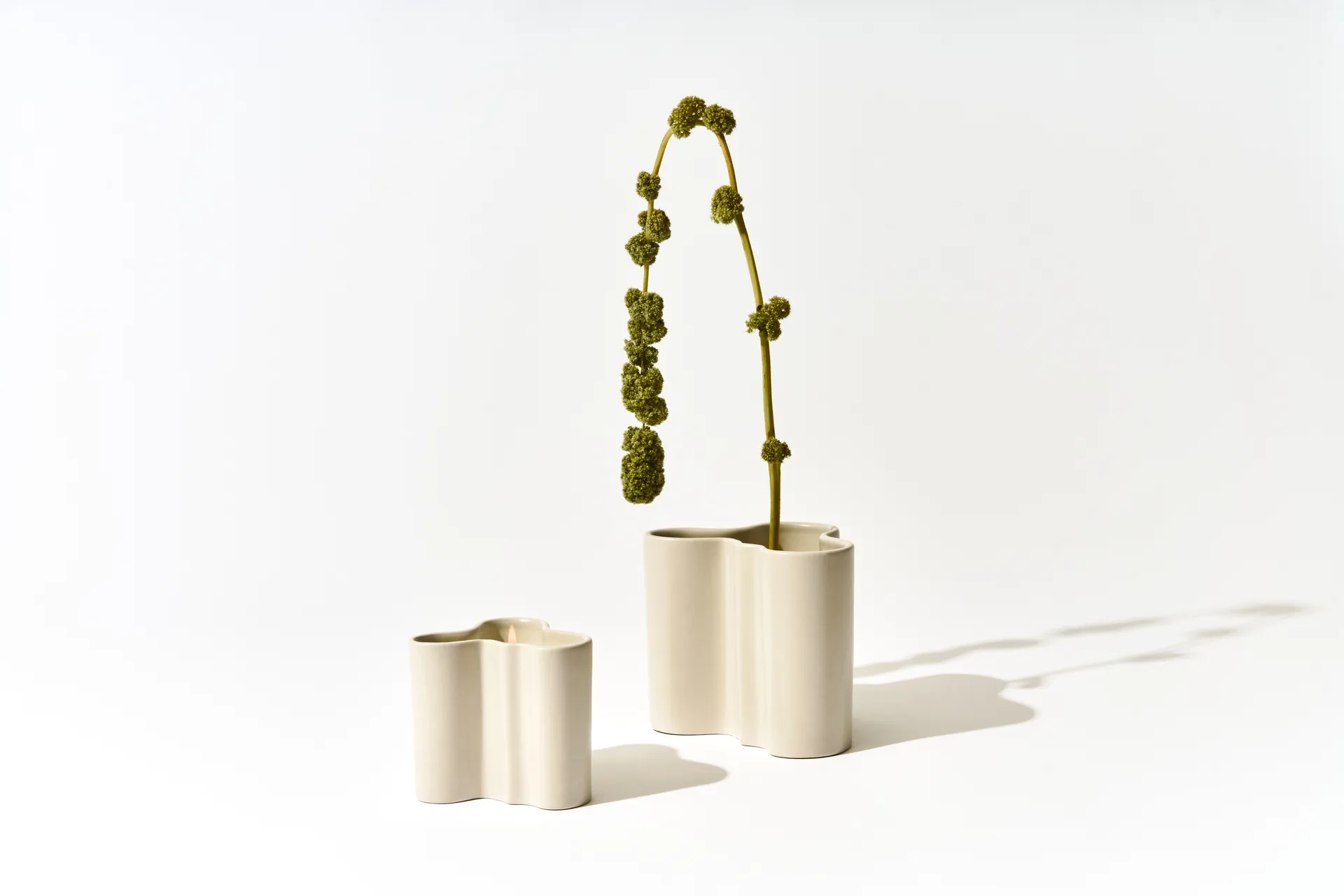Aalto doftljus 8 cm, Sand Iittala