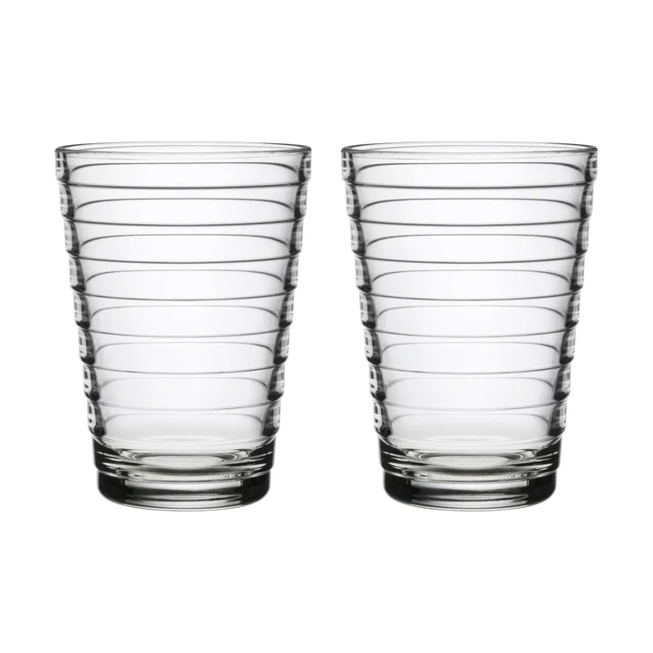 Aino Aalto dricksglas 33 cl 2-pack - klar - Iittala