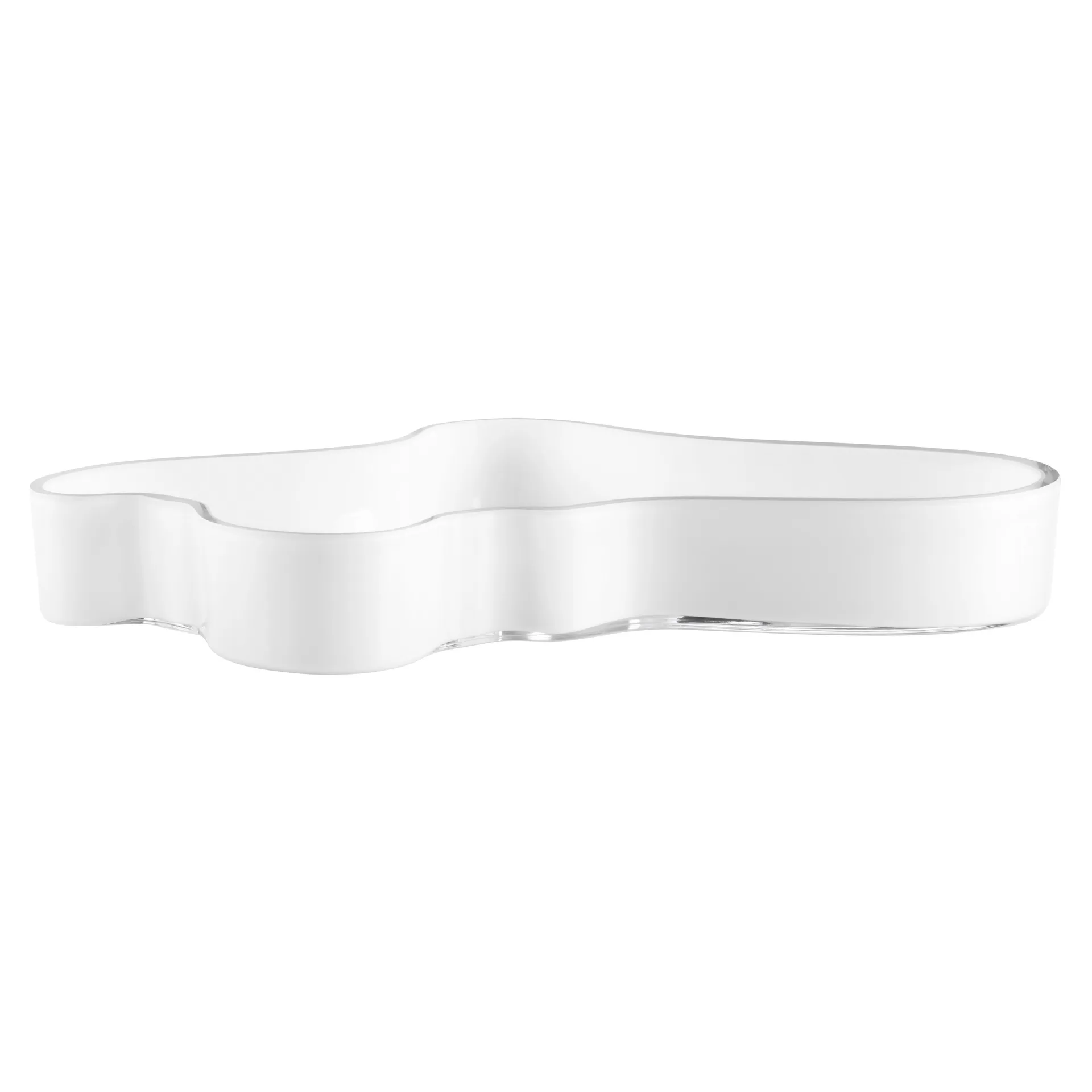 Alvar Aalto skål 50x380 mm, Vit Iittala