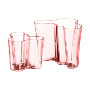 Alvar Aalto vas laxrosa - 160 mm - Iittala