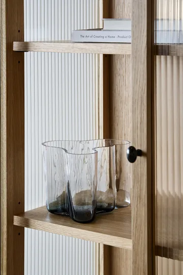 Alvar Aalto vas Limited Edition 140 mm - Klar-mörkgrå - Iittala