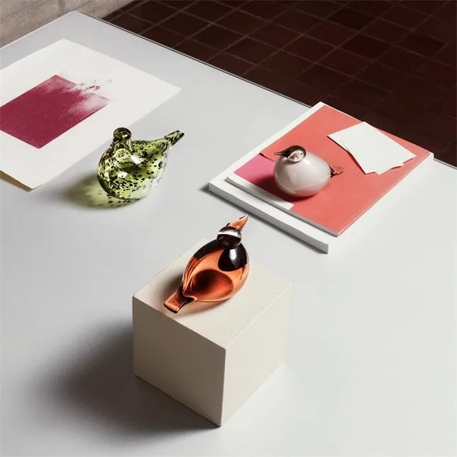 Birds by Toikka Drottningsfiskare, Pomerans, 15,5x7 cm Iittala