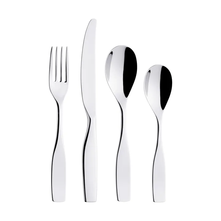 Citterio 98 bestickset 16 delar presentförpackning - Blank rostfritt stål - Iittala