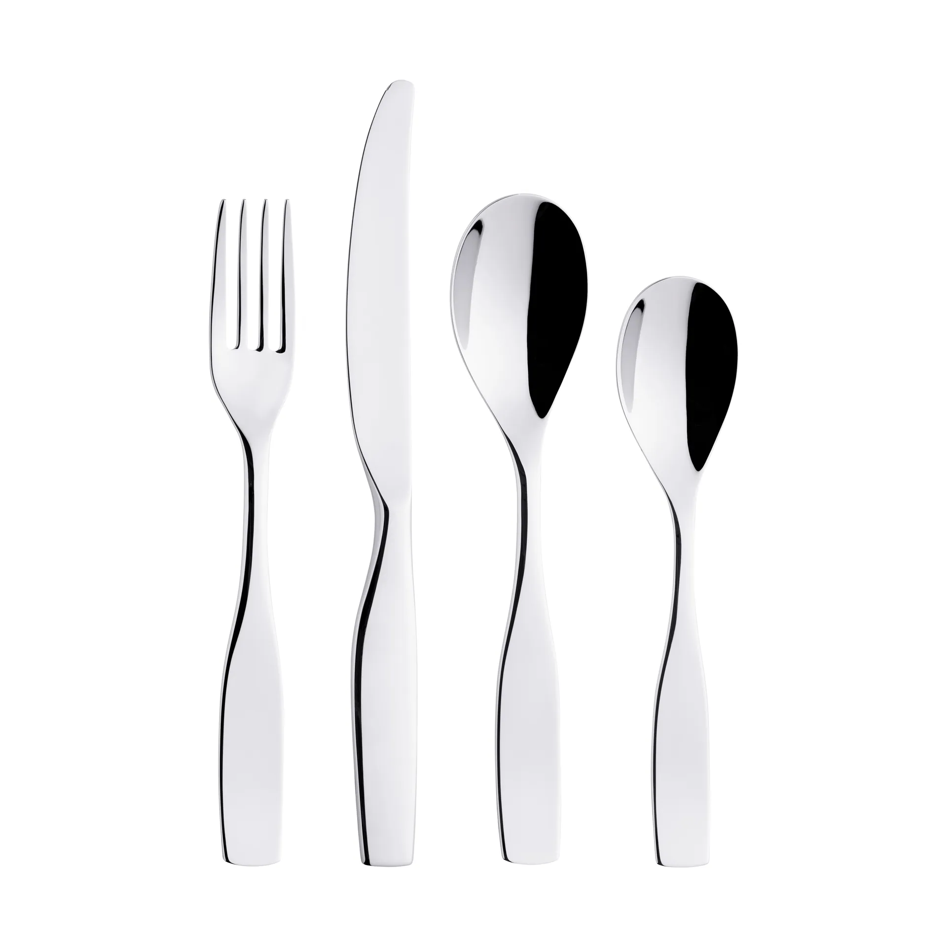Citterio 98 bestickset 24 delar presentförpackning, Blank rostfritt stål Iittala
