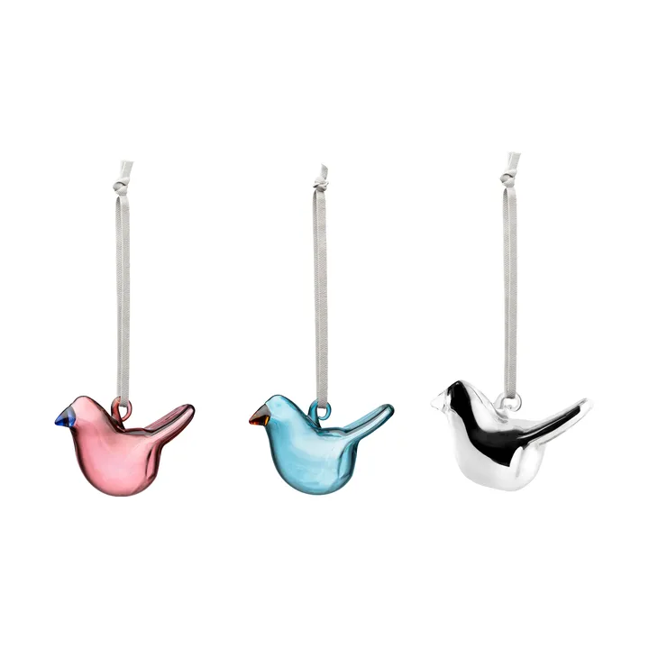 Iittala glasfågel - 2025 mix, 3-pack - Iittala