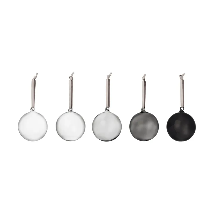 Iittala glaskula Ø8 cm 5-pack - Grå - Iittala