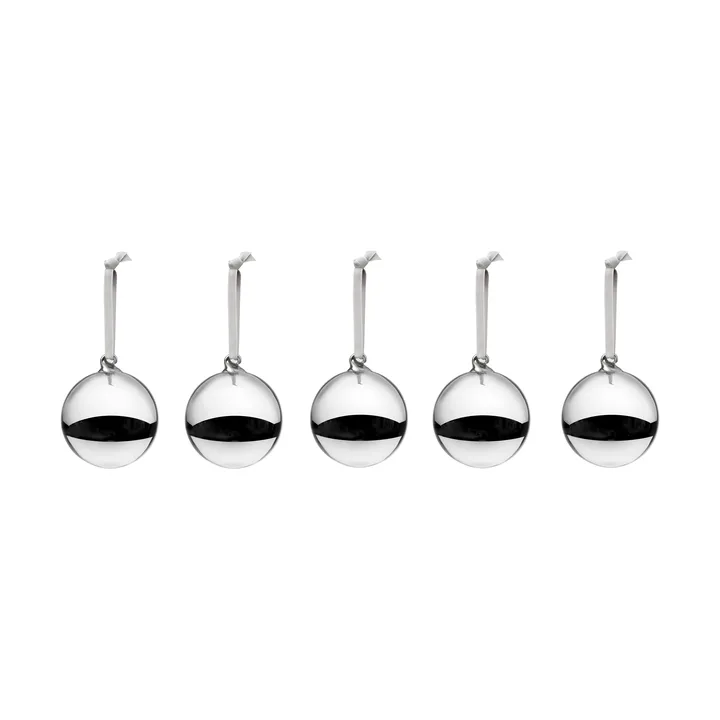 Iittala glaskula Ø8 cm 5-pack - Silver - Iittala